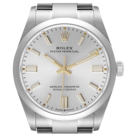 Rolex Oyster Perpetual Silver Dial