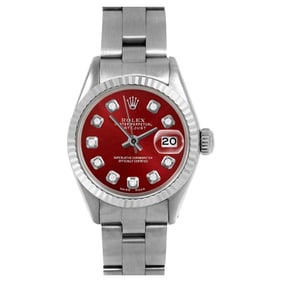 Rolex Datejust 6917 Custom Red