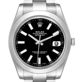Rolex Datejust II 41mm Black