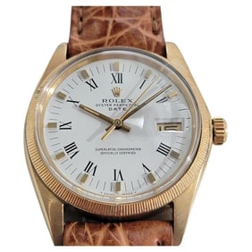 Mens Rolex Oyster Perpetual Date