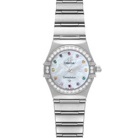 Omega Constellation Iris Steel Multi