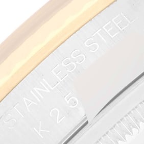 Rolex Datejust Stainless Steel Yellow