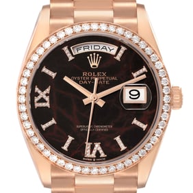 Rolex President Day Date Rose