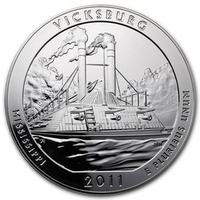 2011 5 oz Silver ATB Vicksburg