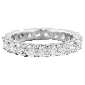 2.75 CTW Diamond Eternity Ring 14K Gold