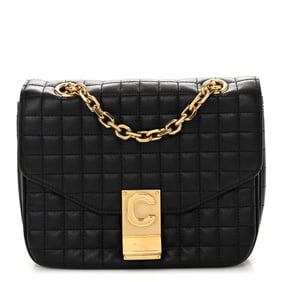 Celine Calfskin Quilted Small C