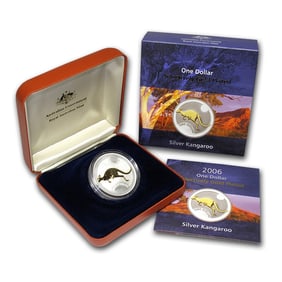2006 Australia 1 oz Silver Kangaroo