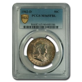 1962-D Franklin Half Dollar MS-65 PCGS