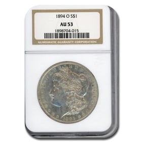 1894-O Morgan Dollar AU-53 NGC
