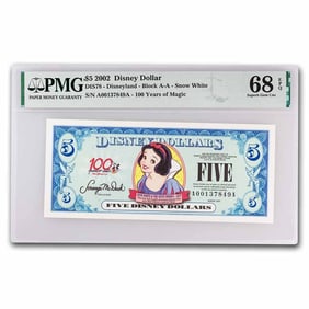 2002 $5.00 (AA) Snow White (DIS#78)