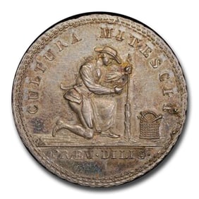 1820 Switzerland Silver Academic Medal MS-62