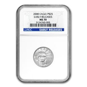 2008 1/4 oz American Platinum Eagle