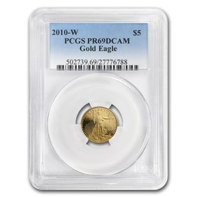 2010-W 1/10 oz Proof American Gold