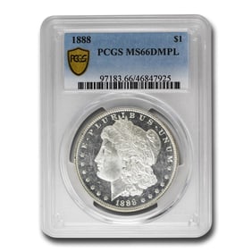 1888 Morgan Dollar DMPL MS-66 PCGS