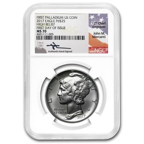 2017 1 oz American Palladium Eagle