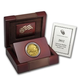 2012-W 1 oz Proof Gold Buffalo