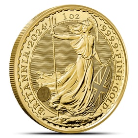 2024 1 oz British Gold Britannia