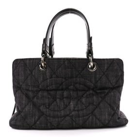 Chanel Denim Quilted Timeless Tote