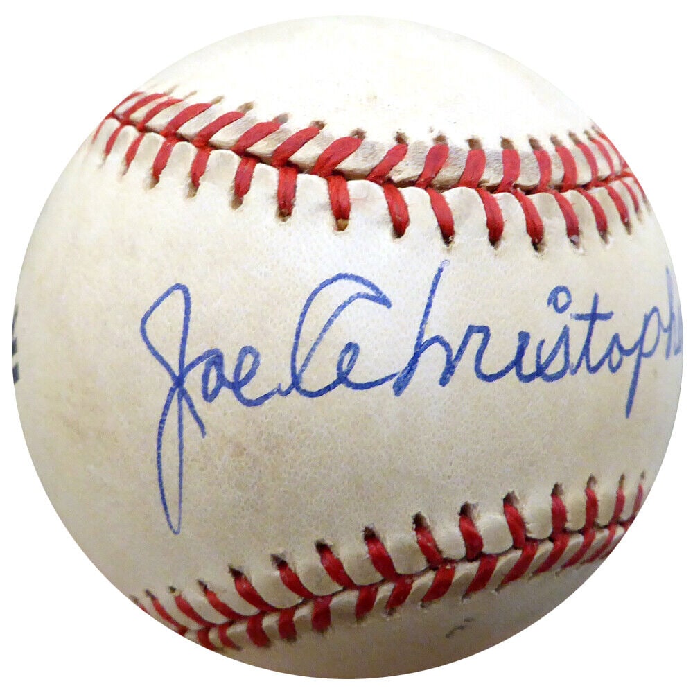 Joe Christopher Autographed Signed NL: Joe Christopher Autographed Signed NL Baseball Mets, Red Sox Beckett COA F26283 Joe Christopher Autographed Signed NL Baseball Mets, Red Sox Beckett COA F26283 SKU no: 7264590757976