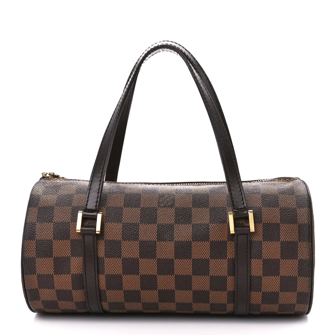 Damier Ebene Papillon 30: Louis Vuitton Damier Ebene Papillon 30 Brand: LOUIS VUITTON Condition: Very Good Condition Details: Exterior: Corner wear, edge wear, marks, Handle: Edge wear, creases, wear at resin glazing, Interior