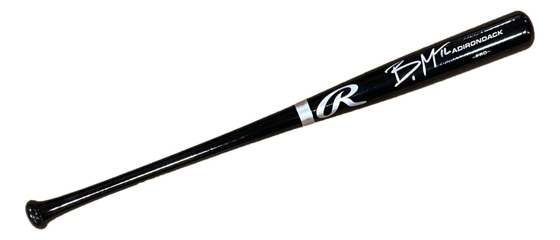 brandon marsh philadelphia phillies signed: brandon marsh philadelphia phillies signed black rawlings adirondack bat JSA ITP SKU: RBJ7998106402904 Brandon Marsh Philadelphia Phillies Signed Black Rawlings Adirondack Bat JSA ITP