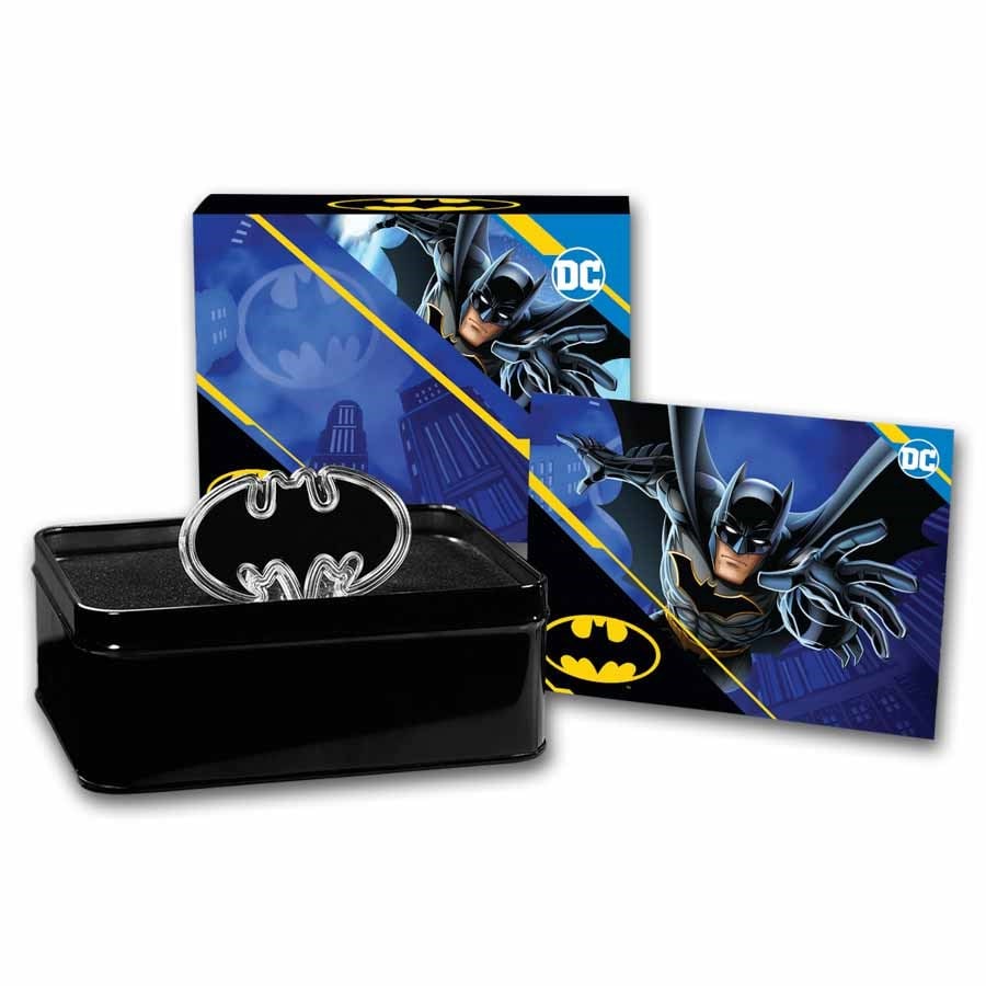 2024 Samoa 1 oz Silver: 2024 Samoa 1 oz Silver Batman Batarang Colorized Shaped Coin BU SKU no: RBJ295712 Year: 2024 Grade: Brilliant Unc Grade Service: None Denomination: 5 Dollars Mint Mark: Not Shown Metal Co