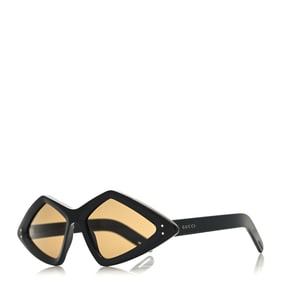 Gucci Acetate Geometric Sunglasses GG0496S