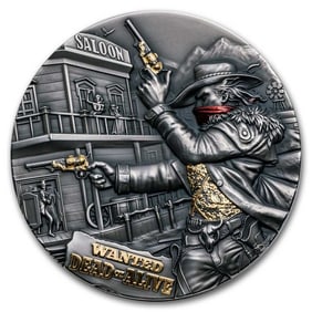 2024 Liberia 2 oz Silver