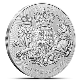 2023 10 oz British Silver