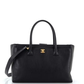 Chanel Cerf Executive Tote Leather