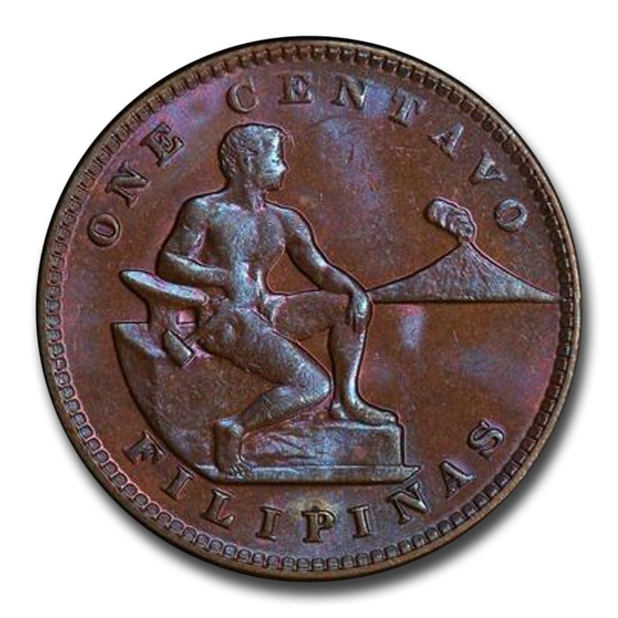 1931-M Philippines Centavo MS-64 PCGS: 1931-M Philippines Centavo MS-64 PCGS (Brown) SKU no: RBJ285795 Year: 1931 Grade Service: PCGS Denomination: 1 Centavo Metal Content: 0 troy oz Purity: None Diameter: 0 mm
