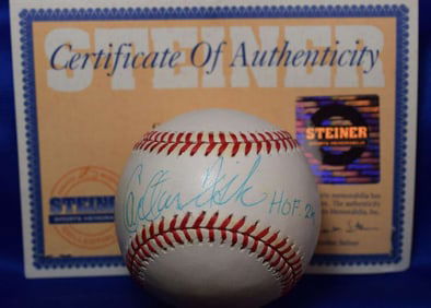 carlton fisk steiner autograph american