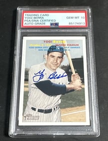 2006 topps heritage yogi berra