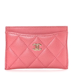 Chanel Caviar Quilted Card Holder