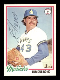 Enrique Romo Autographed Auto 1978