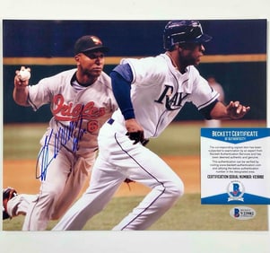 Melvin Mora autograph Baltimore Orioles