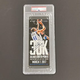 dirk nowitzki signed 2017 NBA