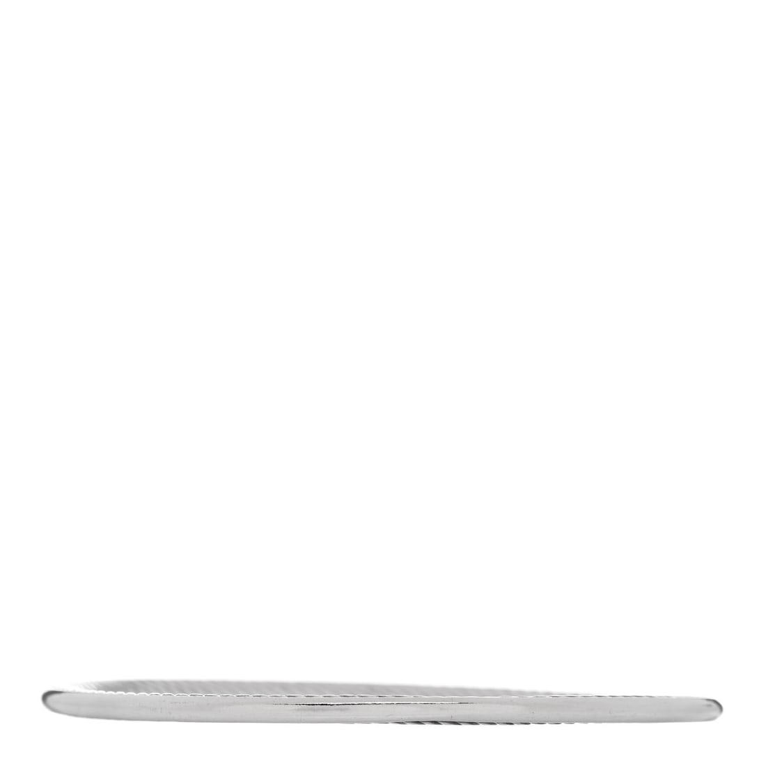 David Yurman Sterling Silver Classics Cable: David Yurman Sterling Silver Classics Cable Bangle Bracelet Brand: DAVID YURMAN Condition: Shows Wear Condition Details: Hardware: Scratch(es), , Due to grading limitations imposed by mounted stones, 