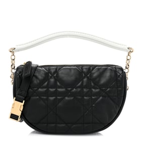 Christian Dior Lambskin Cannage Small Dior