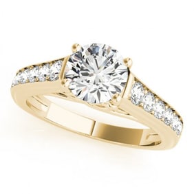 1.5 ctw Certified VS/SI Diamond Ring 18k Yellow Gold
