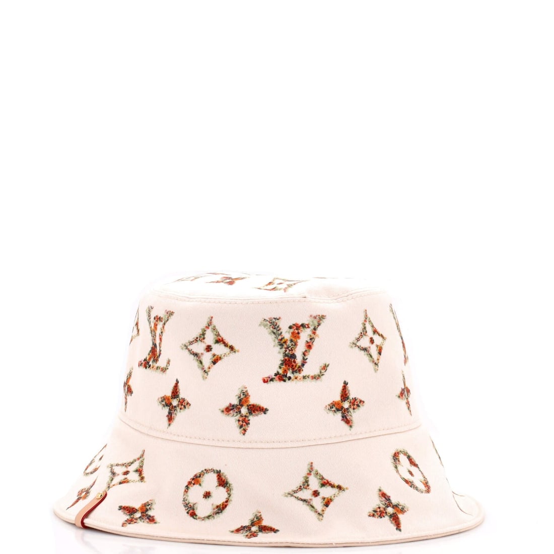 Louis Vuitton Monogram Flower Tile Reversible Hat Printed Cotton: Louis Vuitton Monogram Flower Tile Reversible Hat Printed Cotton Exterior Color: Neutral, Multicolor Interior Color: Neutral Exterior Material: Cotton Interior Material: Cotton Hardware Color: Gold <b