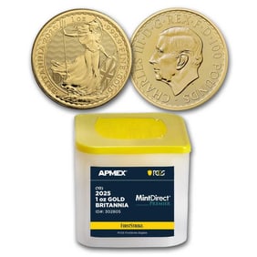 2025 GB 1 oz Gold Britannia