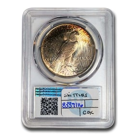 1922 Peace Dollar MS-65 PCGS (Toned)