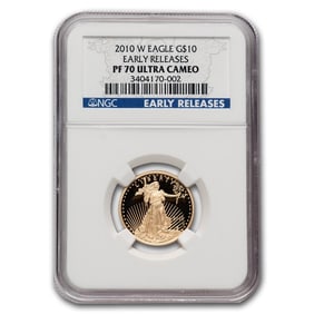 2010-W 1/4 oz Proof Gold Eagle