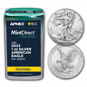 2023 1 oz Silver Eagles (20-Coin