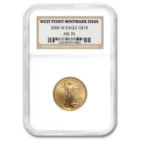 2006-W 1/4 oz Burnished Gold Eagle