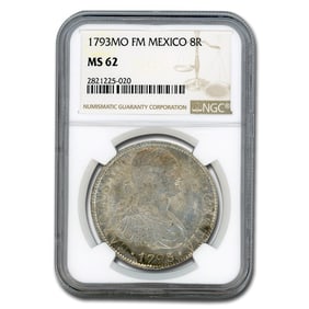 1793-Mo Mexico Silver 8 Reales Charles