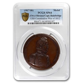 1812 Congressional Gold Medal Bronze USS