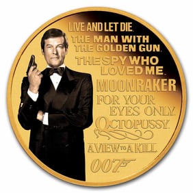 2023 Tuvalu 1/4 oz Gold 007