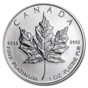 Canada 1 oz Platinum Maple Leaf